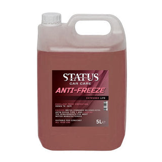 Status Red -36 C Frost Protection Antifreeze Coolant Concentrate 5L 5 Litre