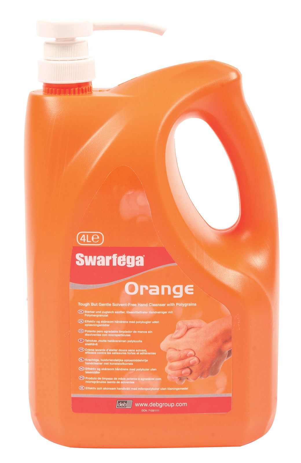 Swarfega 4 Litre Pump Orange 4L Status Car Care Swarfega 4 Litre Pump Orange 4L Status Car Care