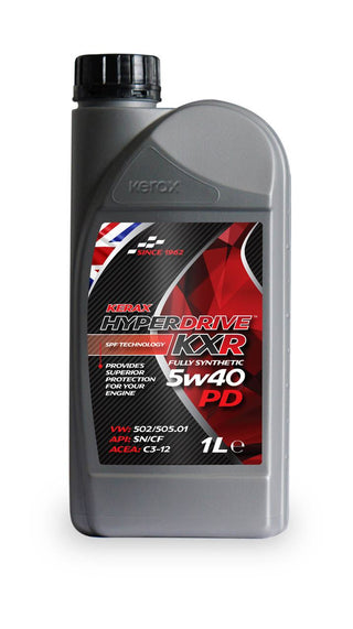 Kerax Hyperdrive 5W40 PD Fully Synthetic Engine Oil (MID SAPS) 1L 1 Litre