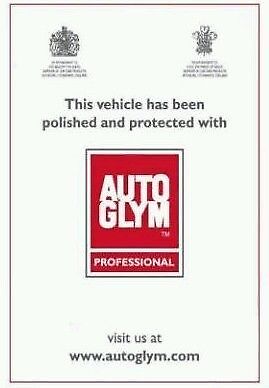 Autoglym Paper Floor Mats